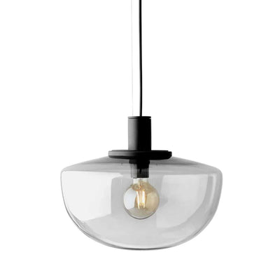 Audo Copenhagen Bank Pendant, Smoke