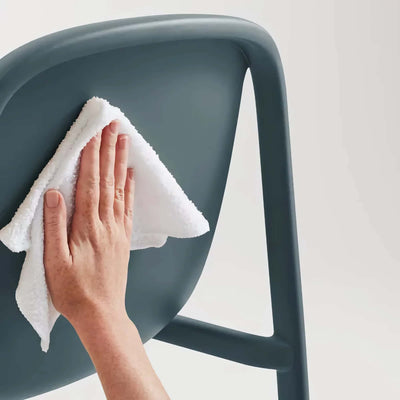 Blu Dot Decade chair, marine blue