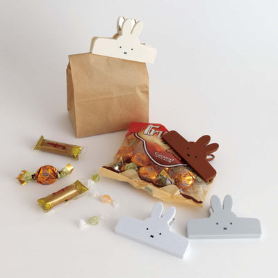 Miffy Face clip, brown