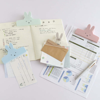 Miffy Face clip, blue