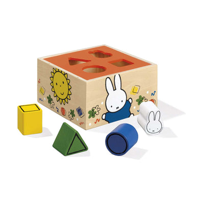 Bambolino Miffy Wooden Toy Shape Sorter