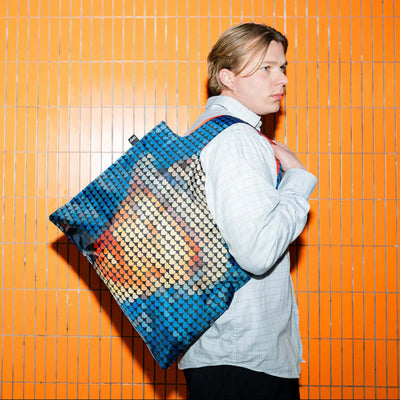 Loqi Borsa riciclata PIX & LOVE Van Gogh tote