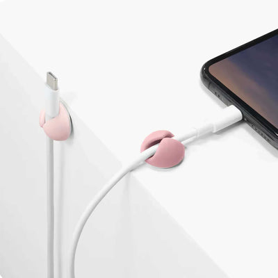 Bluelounge CableDrop Mini, Ombre Blush (Set of 9)