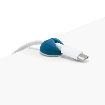 Bluelounge CableDrop Mini, Ombre Blue (Set of 9)