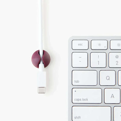 Bluelounge CableDrop Mini, Ombre Blush (Set of 9)