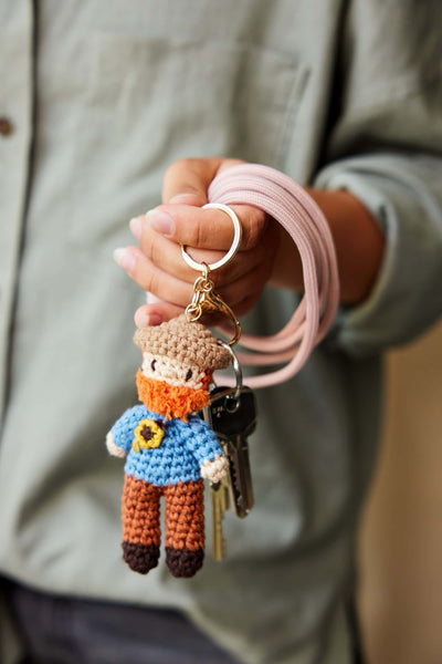 Global Affairs Vincent crochet keyring