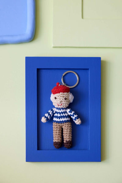 Global Affairs Pablo crochet keyring