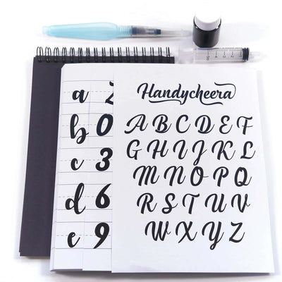 Kikkerland rafters Brush Lettering Kit
