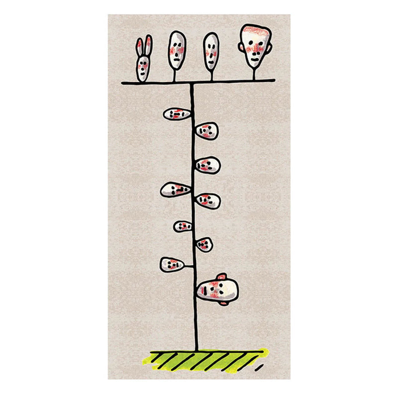 Qeeboo Genetic Tales Runner Carpet by Andrea Branzi