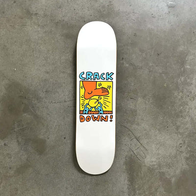 Keith Haring Skateboard, Crack Down