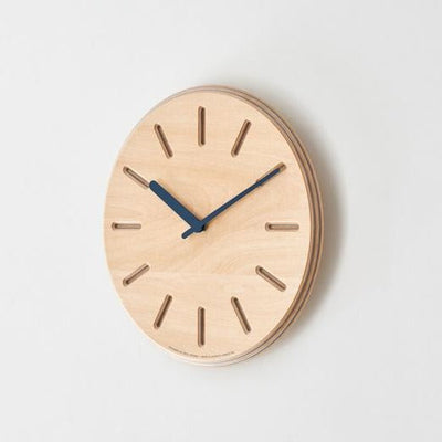 Lemnos Paper-Wood (Line) clock