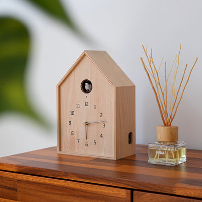 Lemnos Birdhouse clock