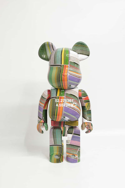 ex-display | BE@RBRICK Benjamin Grant「OVERVIEW」 LISSE 1000%