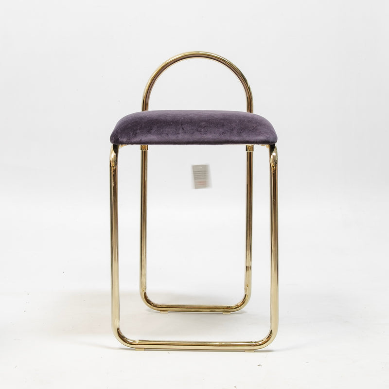 refurbished | Aytm Angui chair, anthracite/gold