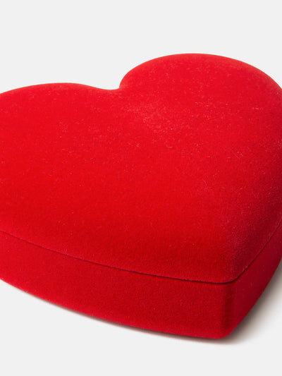 Doiy Love storage box, red