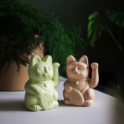 Donkey Lucky Cat Mini, light green