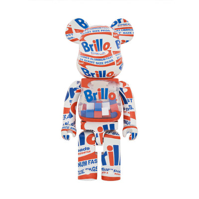 BE@RBRICK Andy Warhol "Brillo" (2022) 1000%