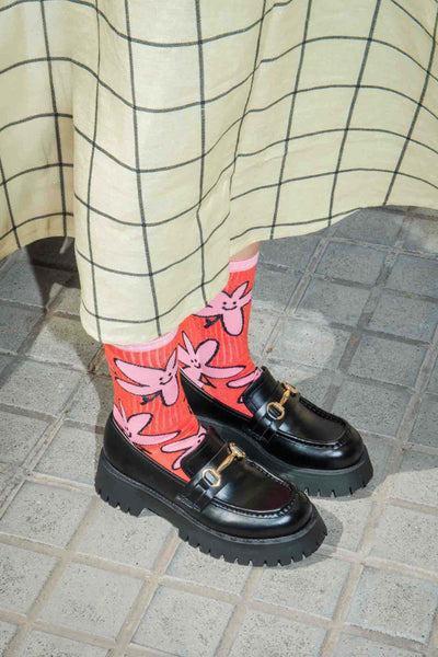 EMS Daisy Flat socks