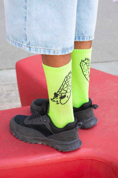 EMS Easily Distracted Flat socks