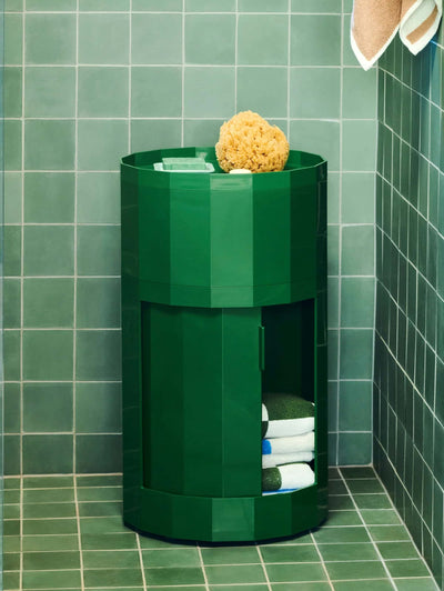 HAY Facet High cabinet, spinach green