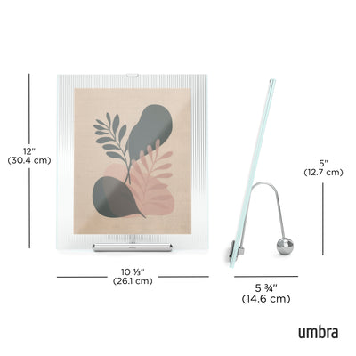 Umbra Flute Picture Frame 8x10, chrome