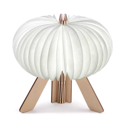 Gingko R Space portable table lamp, maple