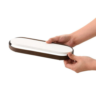 Gudee Trivi bathroom tray, brown