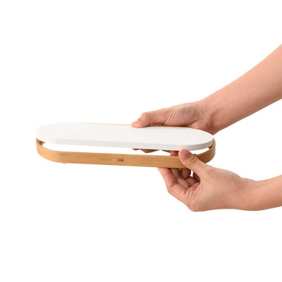 Gudee Trivi bathroom tray, natural