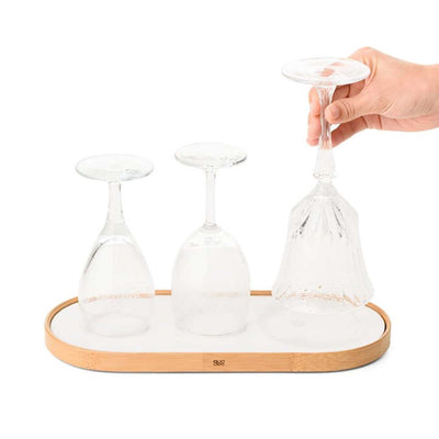 Gudee Trivi bathroom tray, natural