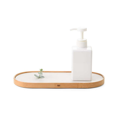 Gudee Trivi bathroom tray, natural