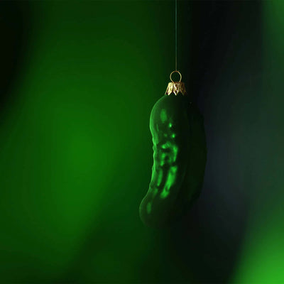 Donkey Christmas Pickle, green