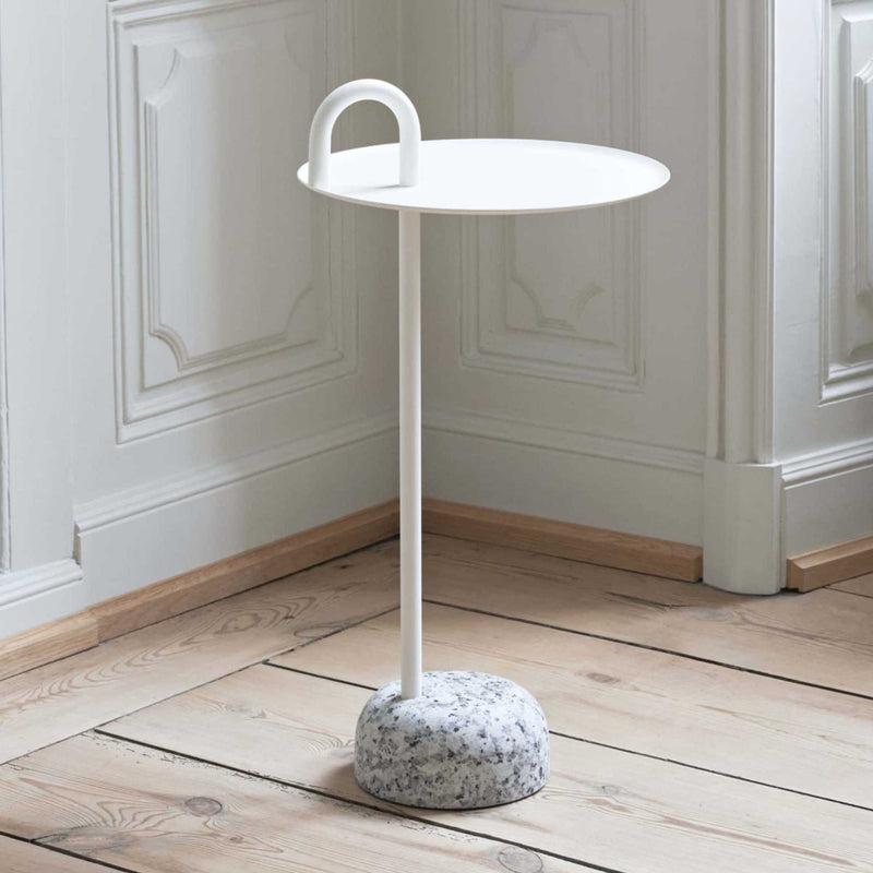 HAY Bowler Side Table, Cream White