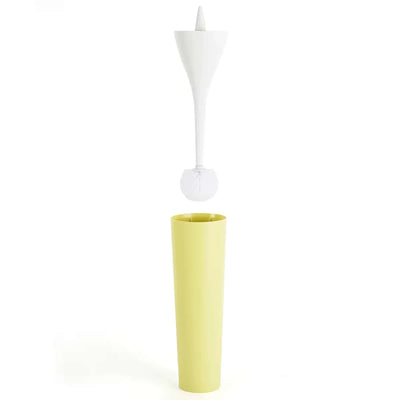Heller Excalibur toilet brush, acid yellow