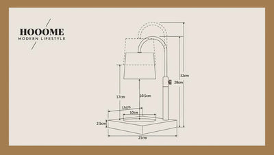 Hooome adjustrable terrazzo candle warmer, gold