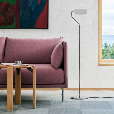 Hay Apex floor lamp, oyster white