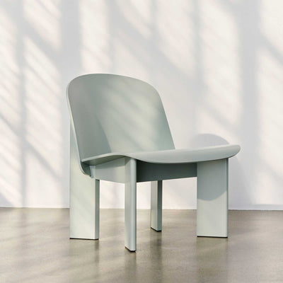 Hay Chisel lounge chair, eucalypttus water-based lacquered