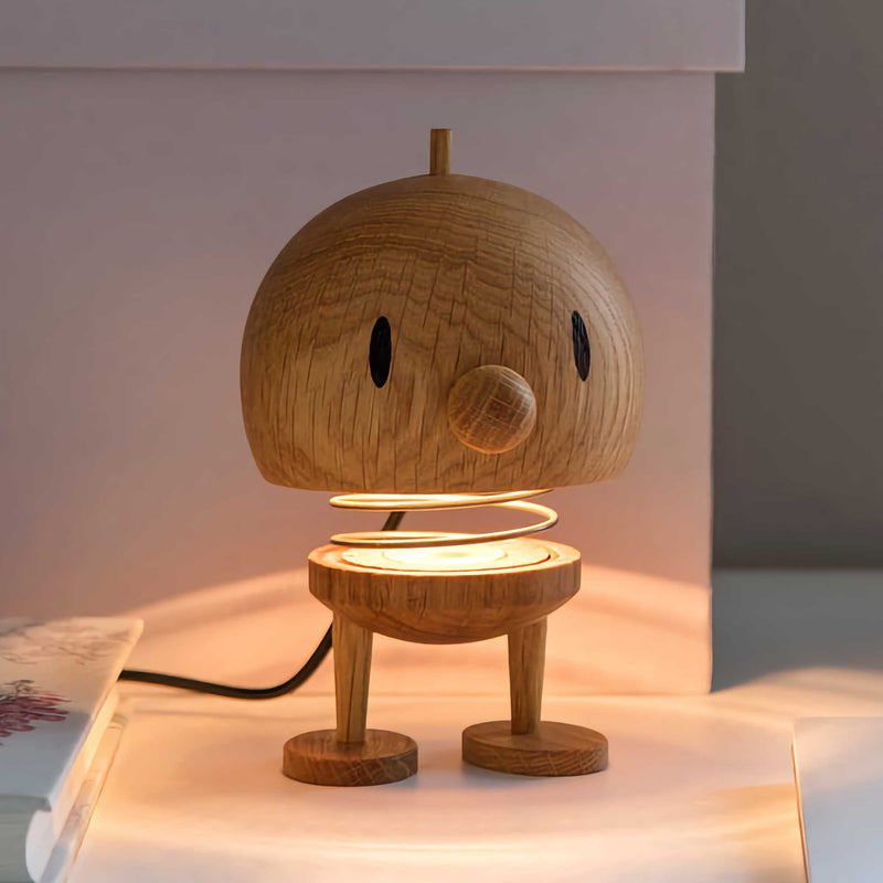 Hoptimist Woody Bumble Large lamp, oak
