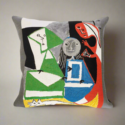 Jules Pansu Jacquard Cushion, Las Meninas n°43 1957