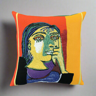 Jules Pansu Jacquard Cushion, Portrait de Dora Maar 1937