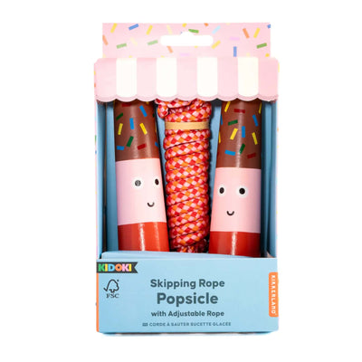 Kikkerland Kidoki Popsicle skipping rope