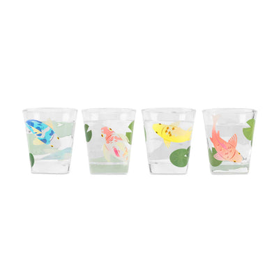 Kikkerland Design Koi Morph Shot Glasses