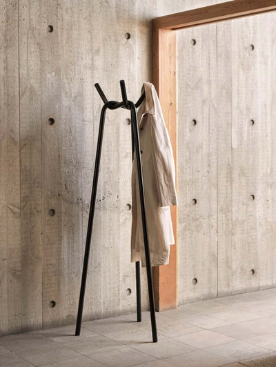 HAY Knit coat rack, black