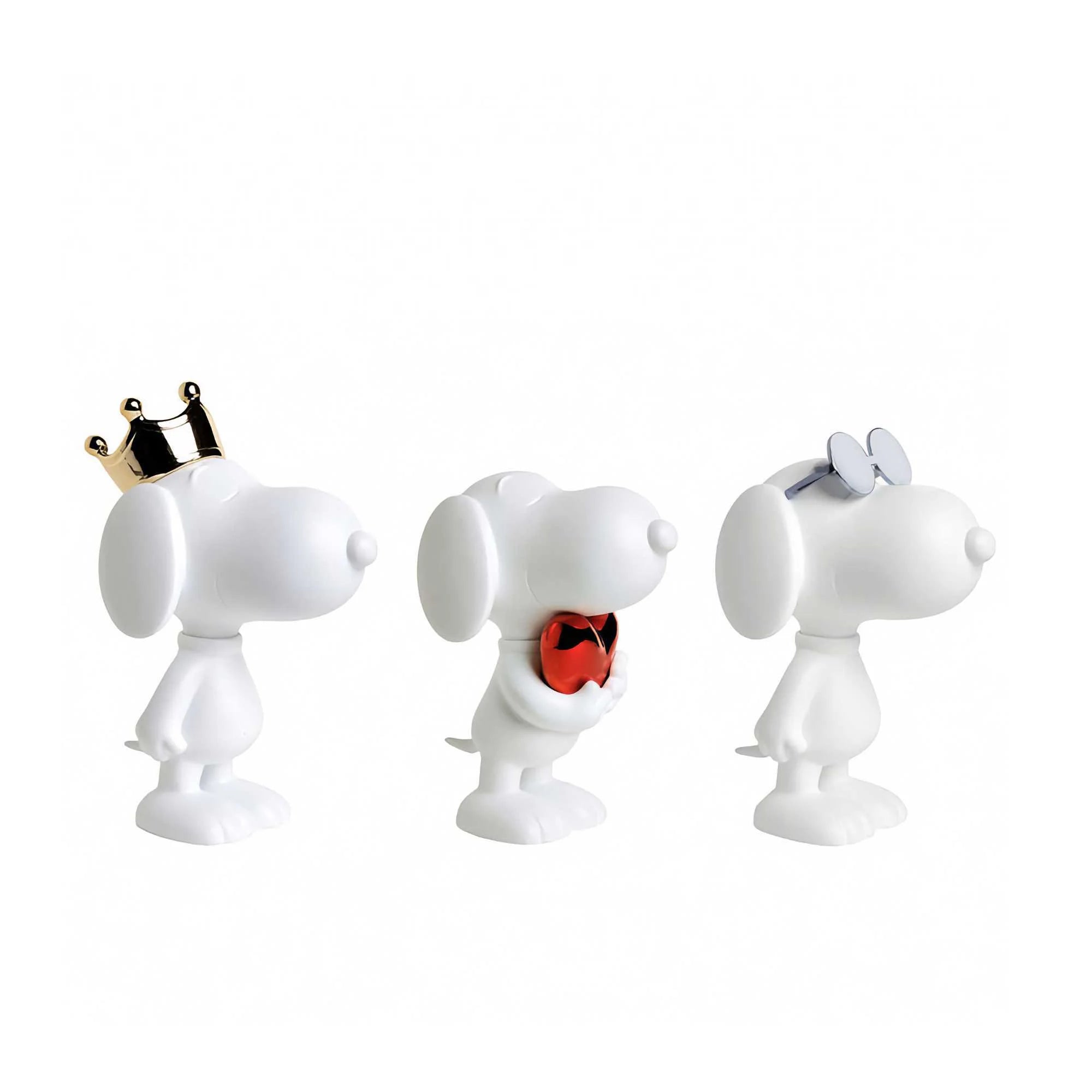 Leblon Delienne Snoopy XS, Chromed (set of 3)