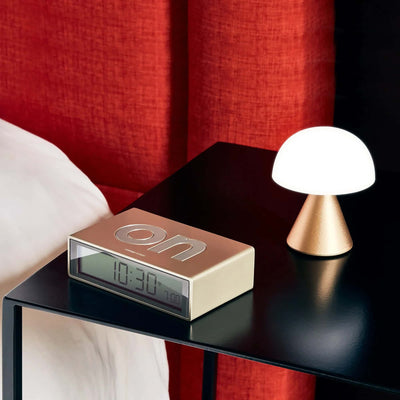 Lexon Mina rechargeable lamp, soft gold