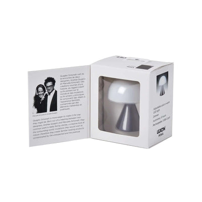 Lexon Mina rechargeable lamp, soft gold