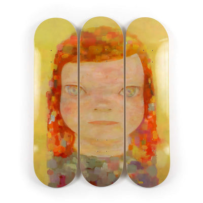 Yoshitomo Nara Skateboard Set of 3 , Light Haze Day