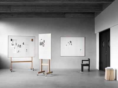 Lintex Wood Mobile whiteboard 70,8x196cm