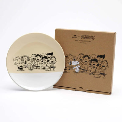 Magpie x Peanuts stoneware platter, gang