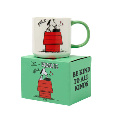 Peanuts x Magpie Snoopy coffee mug (330ml), be kind