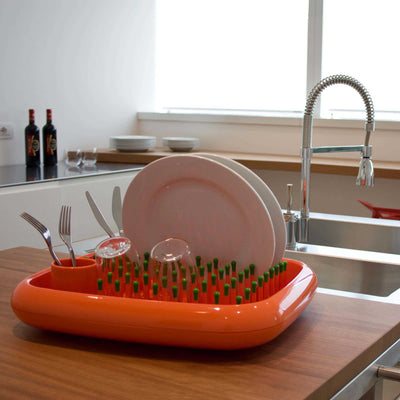 Magis Dish Doctor dish rack, Orange